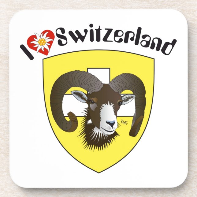 Schaffhausen Schweiz Kork-Untersetzer Untersetzer (Vorderseite)