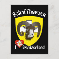 Schaffhausen Schweiz Postkarte