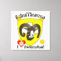 Schaffhausen - Schweiz - Suisse - Leinwand