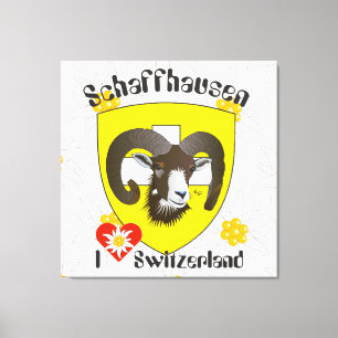 Schaffhausen - Schweiz - Suisse - Leinwand