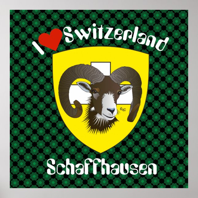 Schaffhausen - Schweiz - Suisse - Poster Svizzera (Devant)