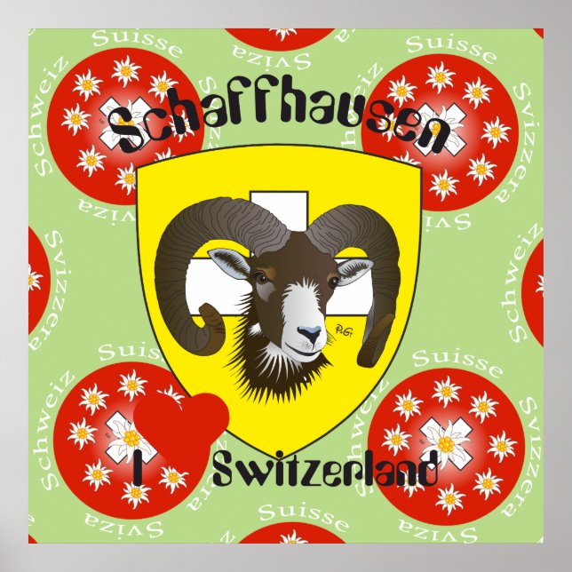 Schaffhausen - Schweiz - Suisse - Poster Svizzera (Devant)