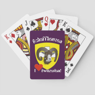 Schaffhausen - Schweiz - Suisse - Spielkarten