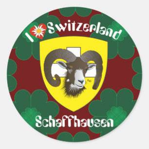 Schaffhausen Schweiz Suisse Svizzera Aufkleber