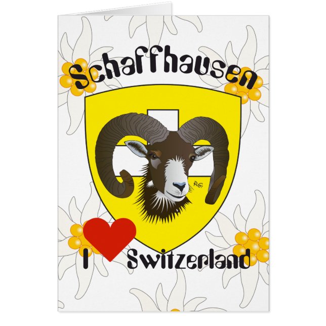 Schaffhausen Schweiz Suisse Svizzera Grusscard (Vorne)