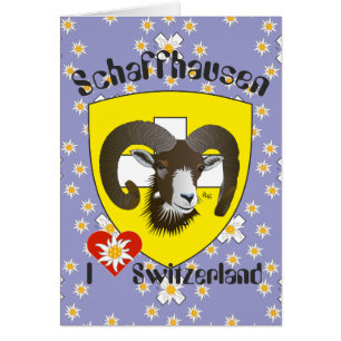 Schaffhausen Schweiz Suisse Svizzera Grusscard