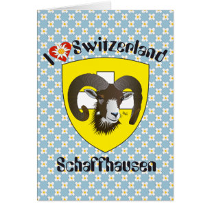 Schaffhausen Schweiz Suisse Svizzera Grusscard