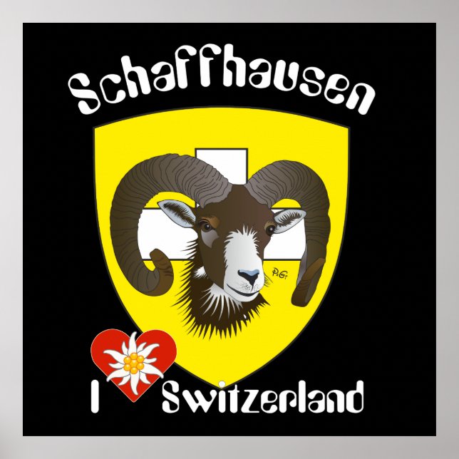 Schaffhausen - Schweiz - Suisse - Svizzera Poster (Vorne)
