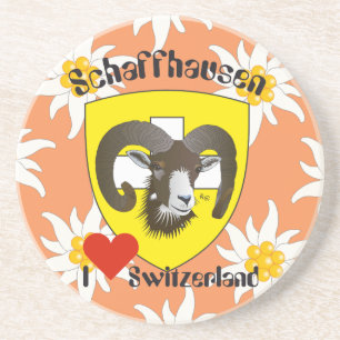 Schaffhausen - Schweiz - Suisse - Svizzera Sandstein Untersetzer