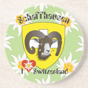 Schaffhausen - Schweiz - Suisse - Svizzera Sandstein Untersetzer