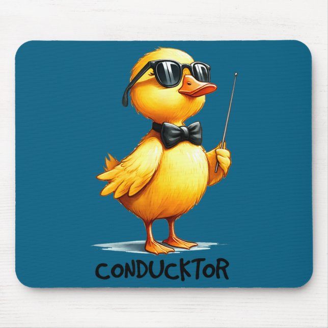 Schaffner, Funny Duck Zitat  Mousepad (Vorne)