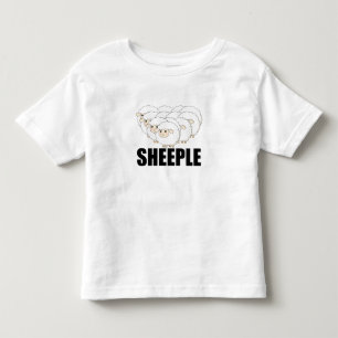 Schaffragen Nichts bleibt erschreckt - Schafe Kleinkind T-shirt