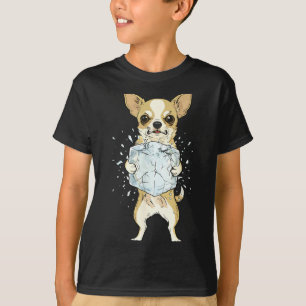 Schafft Eis ab lustiger Chihuahua kein Eis Hund Me T-Shirt