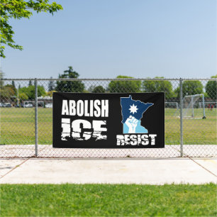 Schafft ICE ab Banner