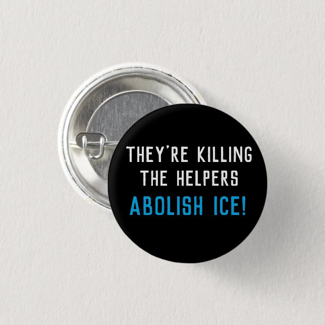 Schafft ICE ab  Button (Vorne & Hinten)