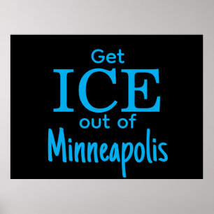 Schafft ICE aus [Ort] Poster