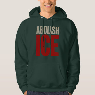 Schafft ICE Minimalistische Protest-Typografie-Des Hoodie