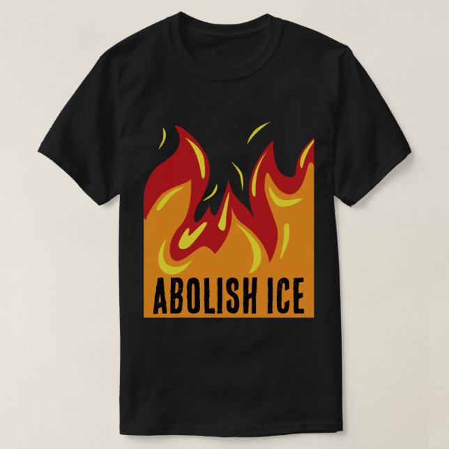 SCHAFFT ICE MIT FLAMMEN AB T-Shirt (Design vorne)
