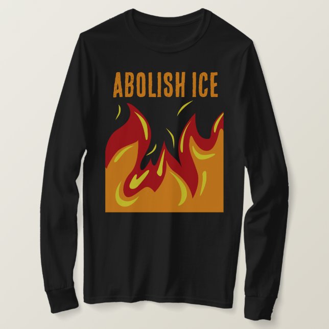 SCHAFFT ICE MIT FLAMMEN AB T-Shirt (Design vorne)