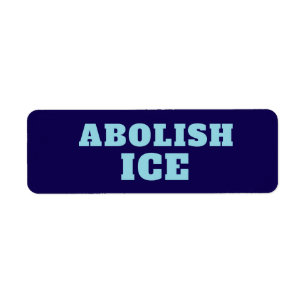 Schafft ICE Protest Aufkleber Ab