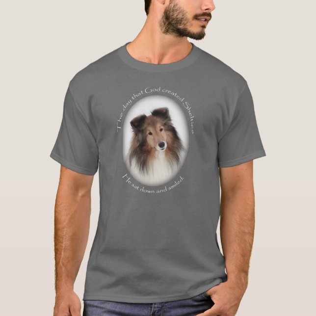 Schaffung von Shelties T-Shirt (Vorderseite)