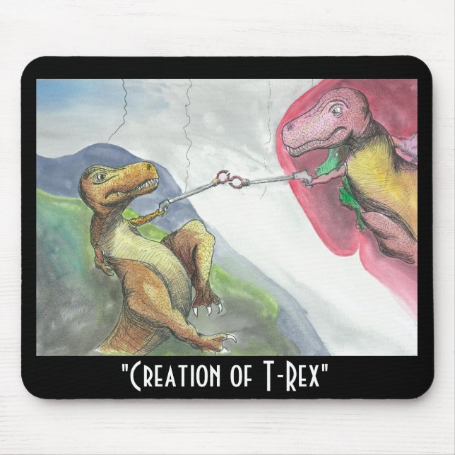 Schaffung von T-Rex Mousepad (Vorne)