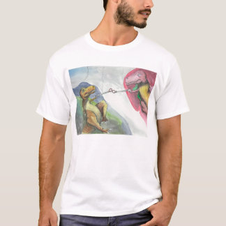 "Schaffung von T-Rex " T-Shirt