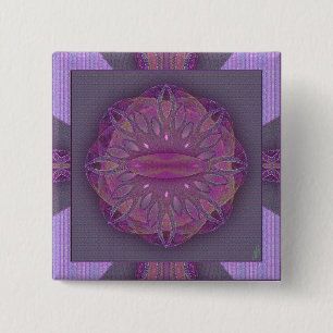 Schaffungs-Mandala Button