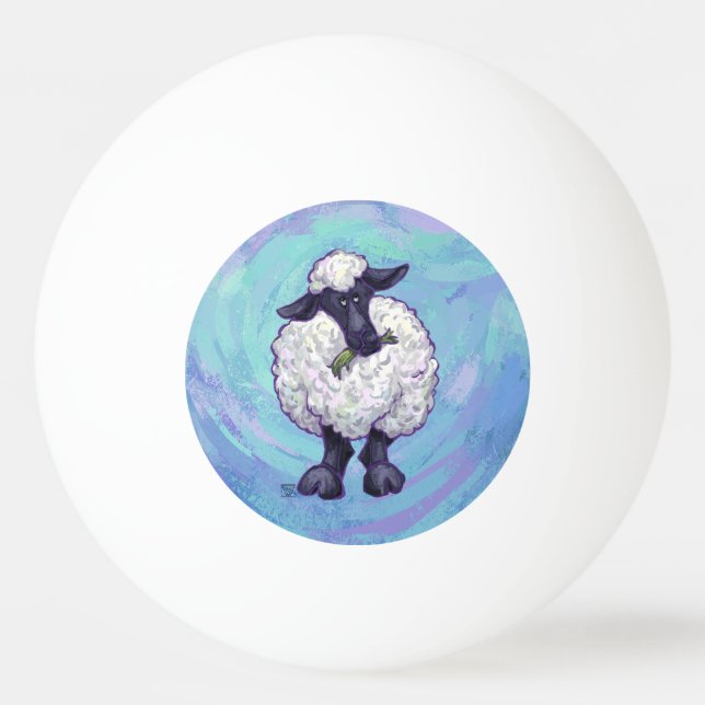 Schafgeschenke und -zubehör tischtennisball (Rückseite)
