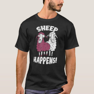Schafherde Happens T-Shirt