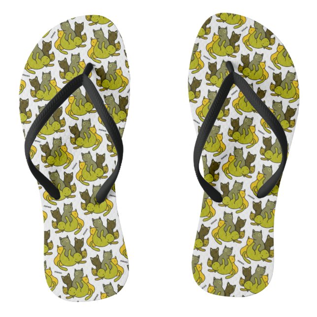 Schafkätzchen Flip Flops (Fußbett)