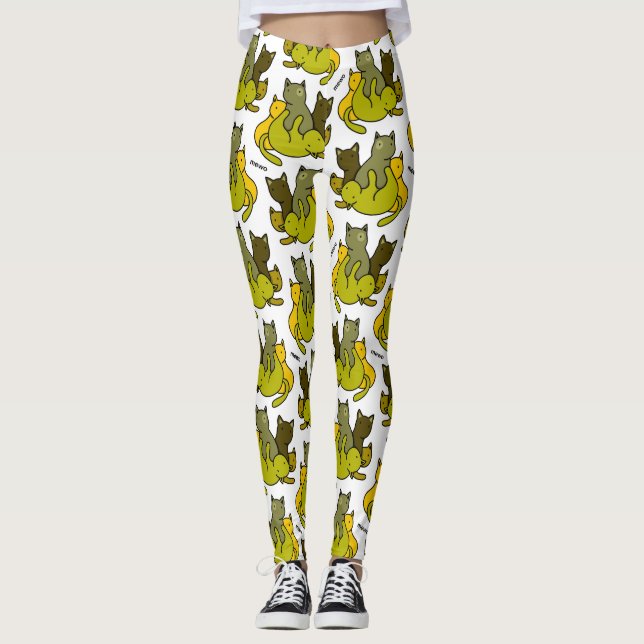 Schafkätzchen Leggings (Vorderseite)