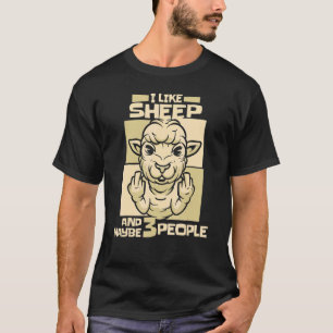 Schafschäfer Bauer Lamb Schafhirte 1 T-Shirt