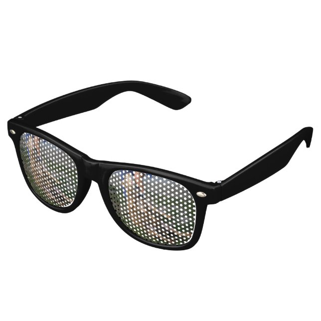 Schafshören Sonnenbrille (Schrägansicht)