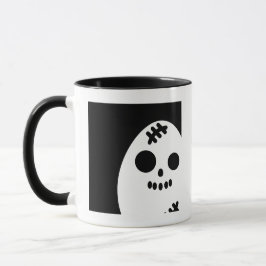 Schafskull - Halloween | Name hinzufügen Tasse