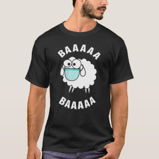 Schafsmaske BAAAAA T-Shirt
