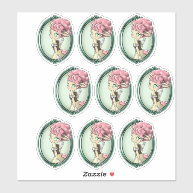 Schafsticker Aufkleber (Blatt)