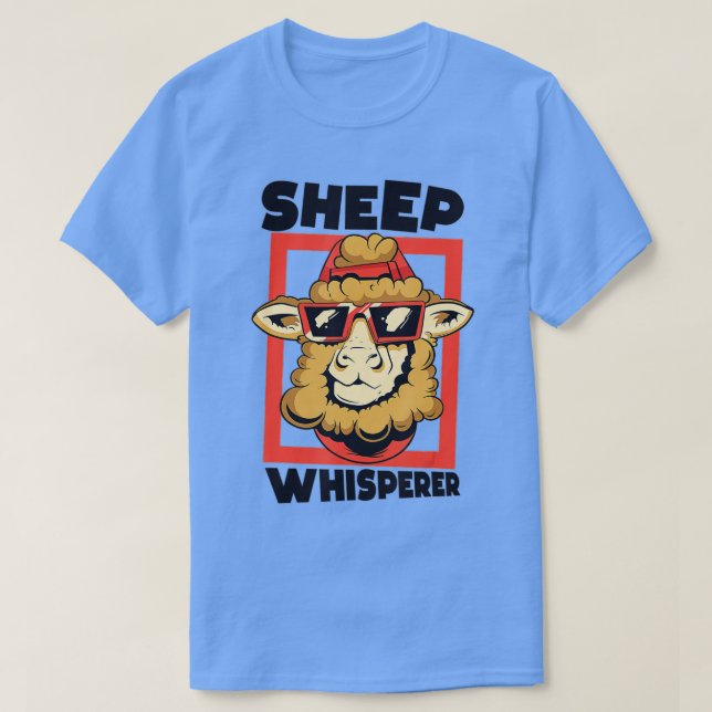 Schafweisser, Schafe und landwirtschaftliche Kinde T-Shirt (Design vorne)