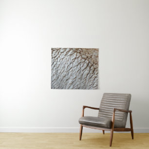 Schafwolle Abstrakte Natur Foto Wandteppich