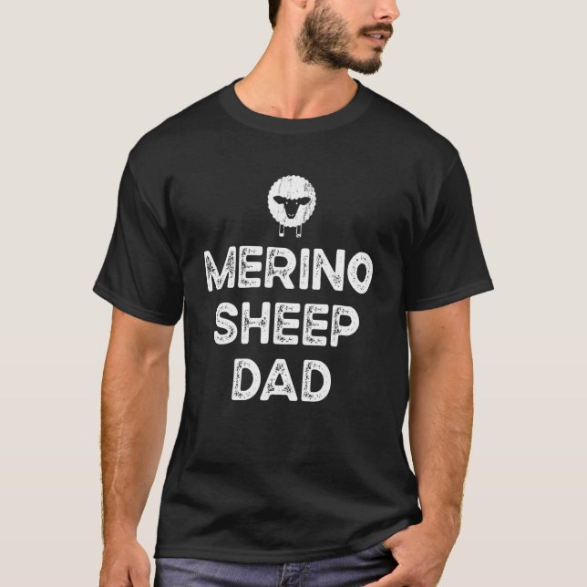 Schafzüchter Vater - Züchter Merinoschafe_1 T-Shirt (Vorderseite)