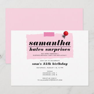 Schah! HaselÜberraschungen Moderne Funny Birthday  Einladung