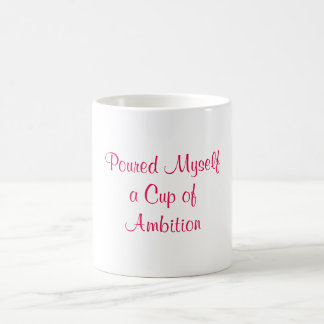 Schale der Ehrgeiz-Tasse Kaffeetasse