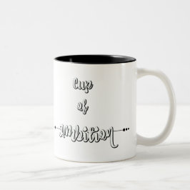 Schale Ehrgeiz Zweifarbige Tasse