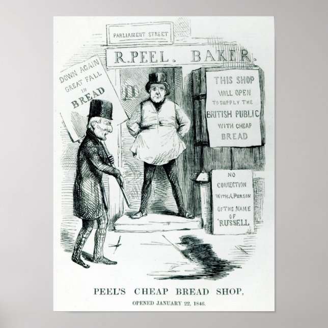 Schale für billiges Brot Poster (Vorne)
