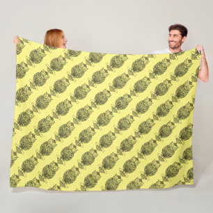 Schale (gelb) - Fleece Blanket