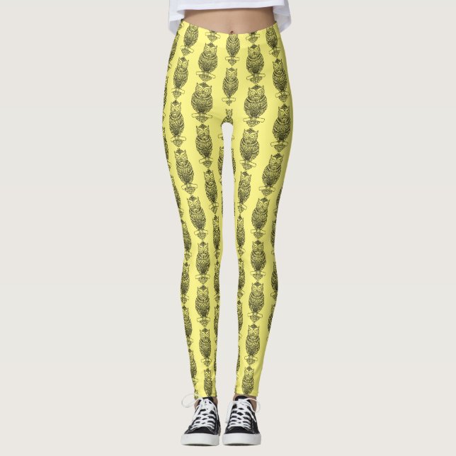 Schale (gelb) - Leggings (Vorderseite)