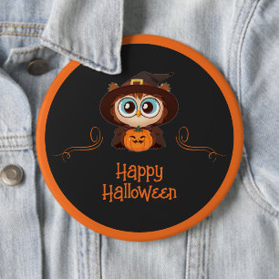 Schale/Herbst/Herbst/Halloween/Kürbis Button