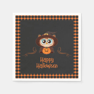 Schale/Herbst/Herbst/Halloween/Kürbis Serviette