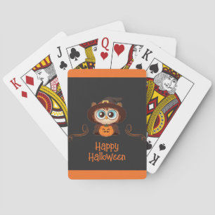 Schale/Herbst/Herbst/Halloween/Kürbis Spielkarten