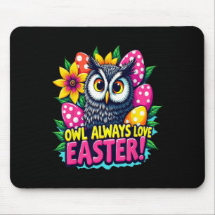Schale immer Liebe Osterfarbene Ostereier Mousepad